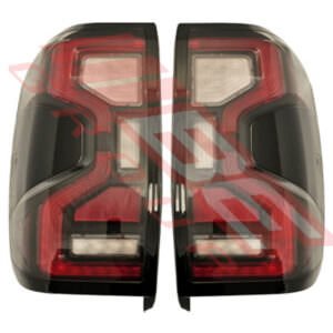 Ford Ranger 2022 On T9 2588398-51PG Rear Lamp Set Left & Right With Running Light Smokey