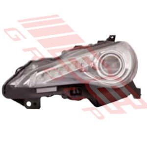 Toyota 86/ Ft86/ Gt86 2012 On 8138194-01 Headlamp Left Hand Hid Type With Led Black